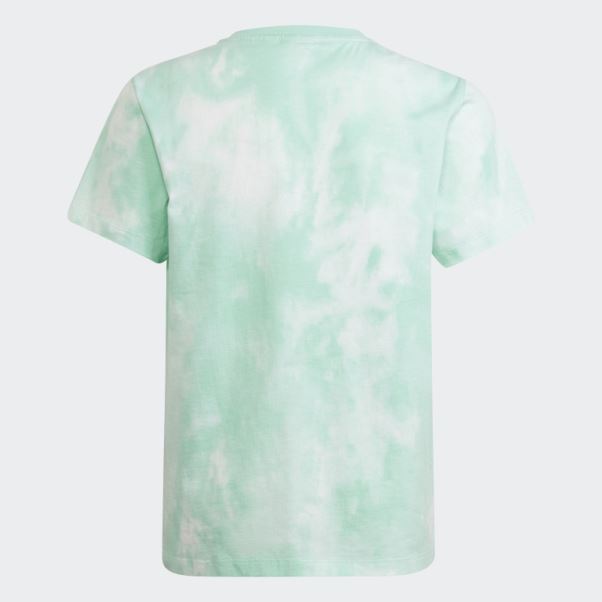 T-shirt Tie-dye Vert Adidas