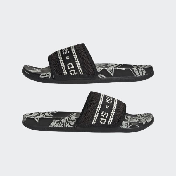 Adilette Confort Adidas Glisse Blanc