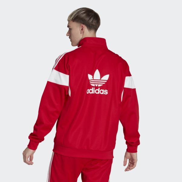 Adidas Scarlet Adicolor Classics Haut De Survêtement Coupe Ligne