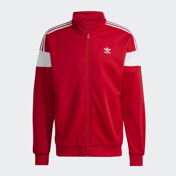 Adidas Scarlet Adicolor Classics Haut De Survêtement Coupe Ligne