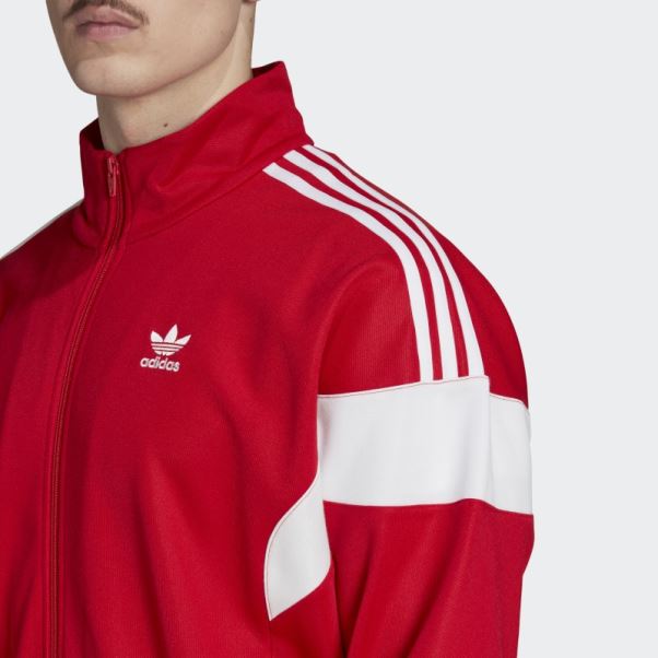 Adidas Scarlet Adicolor Classics Haut De Survêtement Coupe Ligne