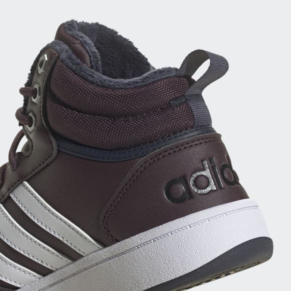 Adidas Hoops 3.0 Mid Lifestyle Basketball Classic Fur Lining Winterized Chaussures