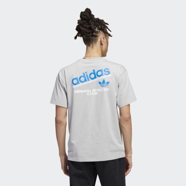 T-shirt Adidas Club Athlétique Gris