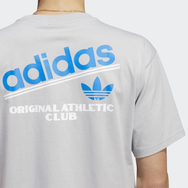 T-shirt Adidas Club Athlétique Gris