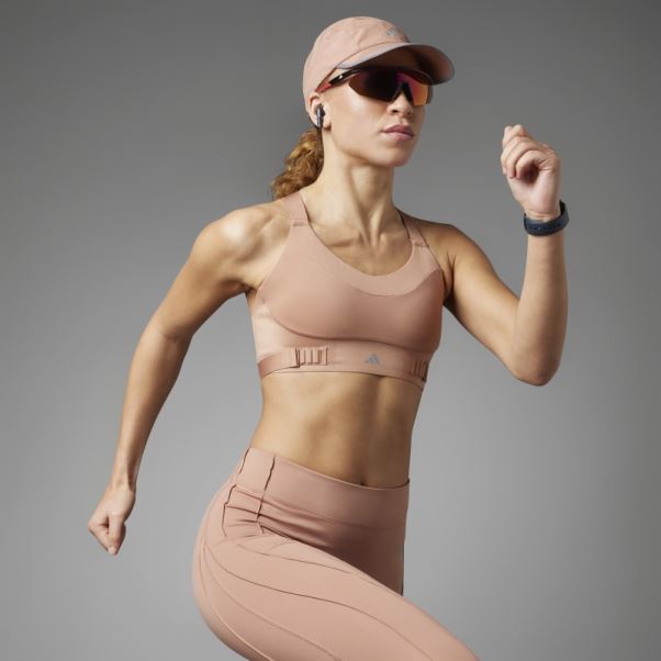 Soutien-gorge Rapide L Hs Adidas Argile