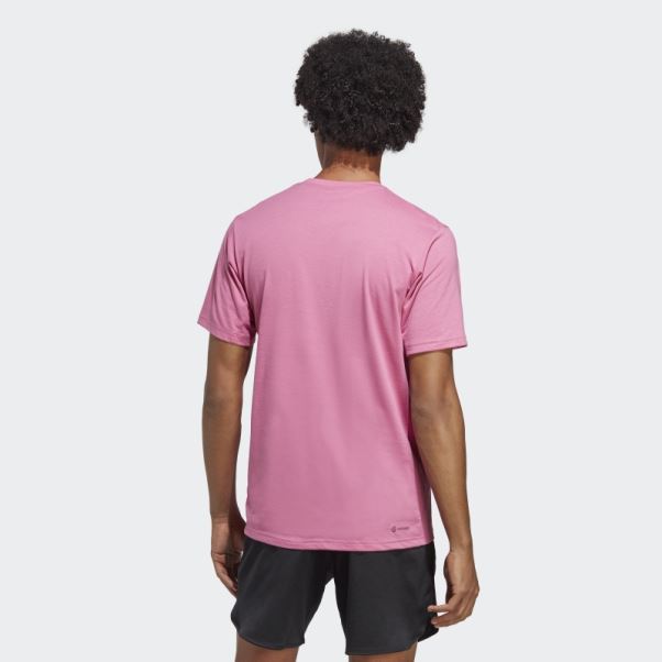 T-shirt D'entraînement à Logo Feelready Train Essentials Adidas Fuchsia