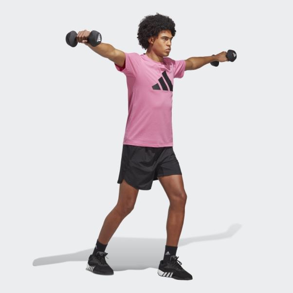 T-shirt D'entraînement à Logo Feelready Train Essentials Adidas Fuchsia