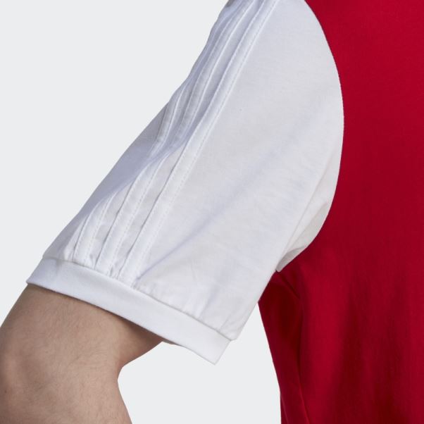 Adidas Arsenal 3-stripes T-shirt écarlate