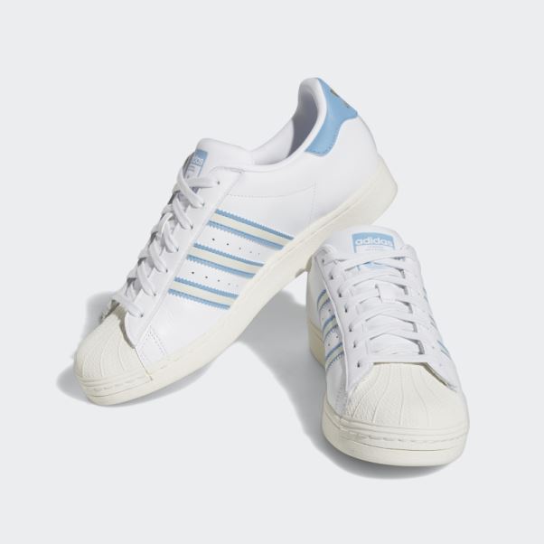 Adidas Superstar Bleu Clair