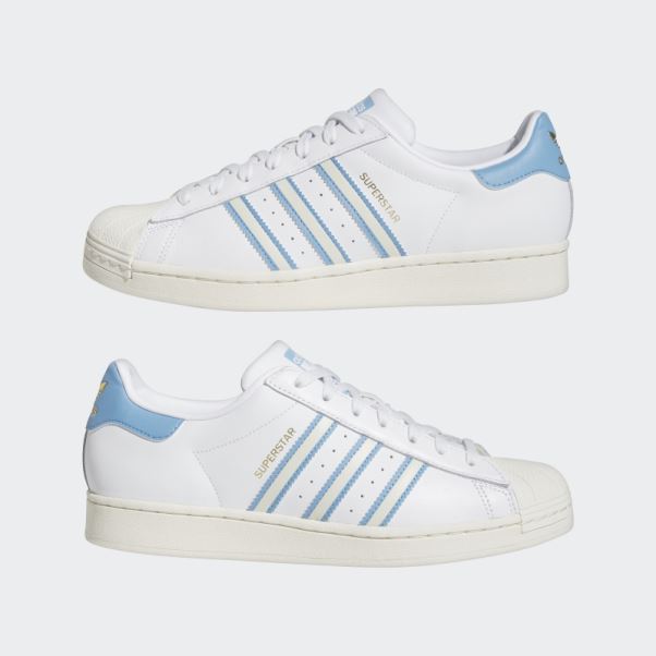 Adidas Superstar Bleu Clair