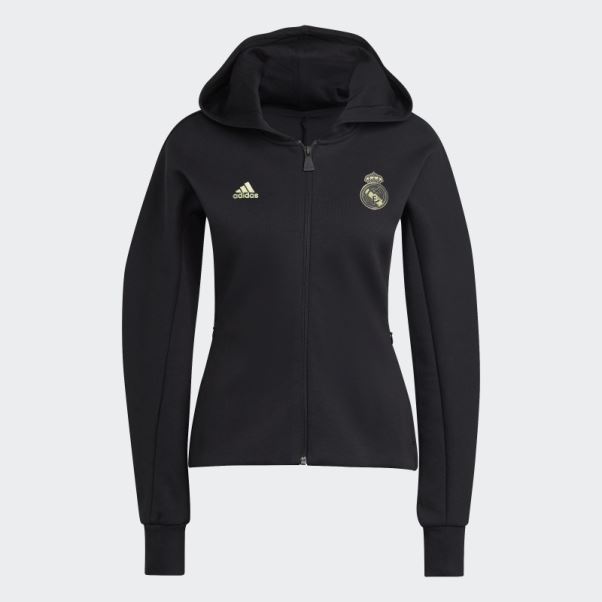 Veste Hymne Du Real Madrid Adidas Noir