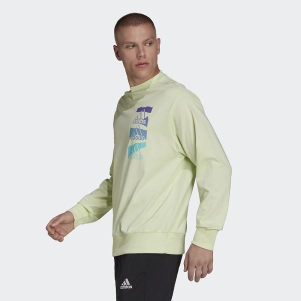 Sweat Adidas Lime Essentials Brandlove (non Genré)
