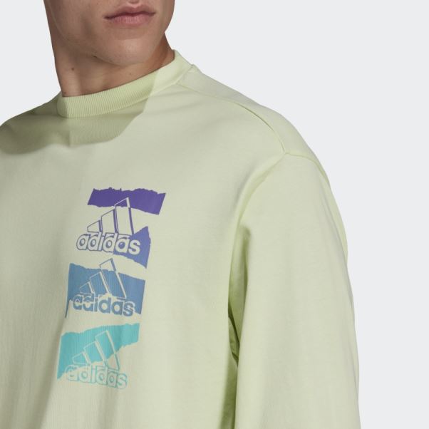 Sweat Adidas Lime Essentials Brandlove (non Genré)