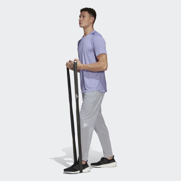 Pantalon D'entrainement Adidas Argent