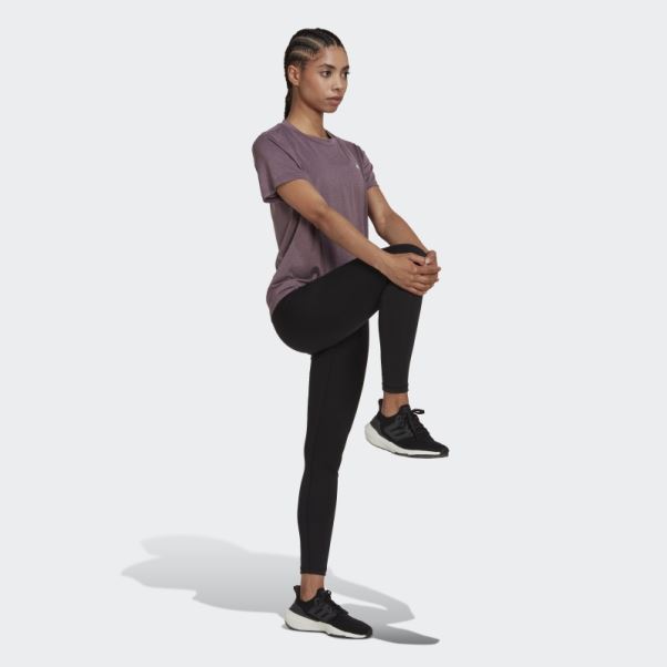 Adidas Aeroready Made For Training T-shirt Minimal Bordeaux