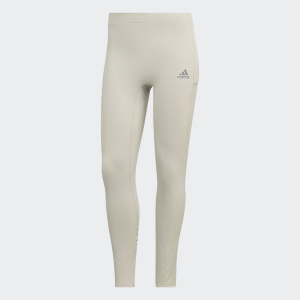 Legging Long De Course D'hiver En Aluminium Fastimpact Cold.rdy Adidas