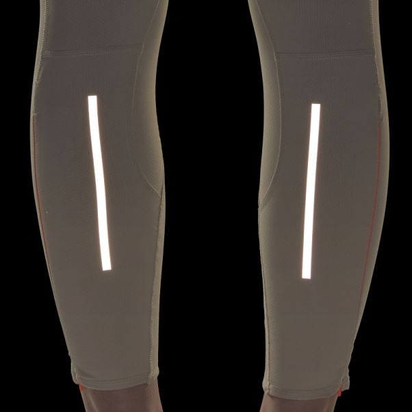 Legging Long De Course D'hiver En Aluminium Fastimpact Cold.rdy Adidas