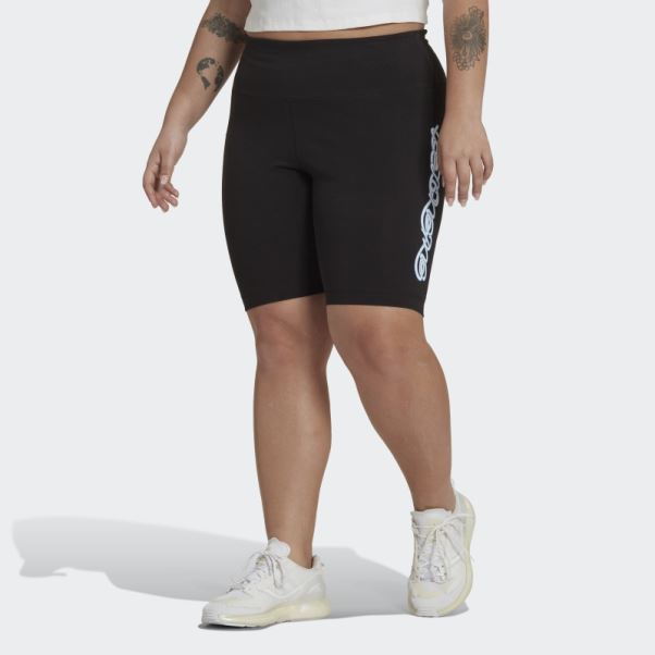Short De Cycliste Noir (grande Taille) Adidas
