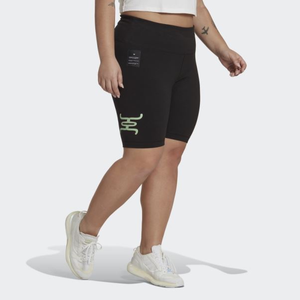 Short De Cycliste Noir (grande Taille) Adidas