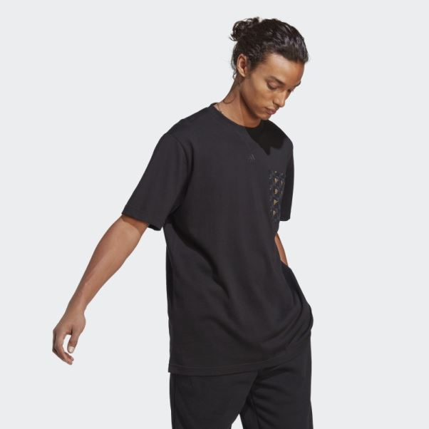 T-shirt All Szn X Logomania Noir Adidas