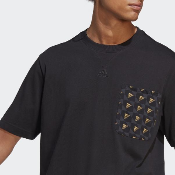 T-shirt All Szn X Logomania Noir Adidas