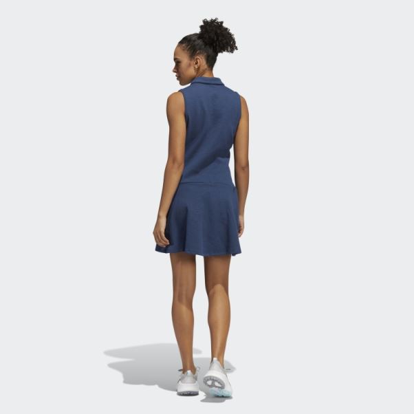 Robe De Golf Bleu Marine Adidas