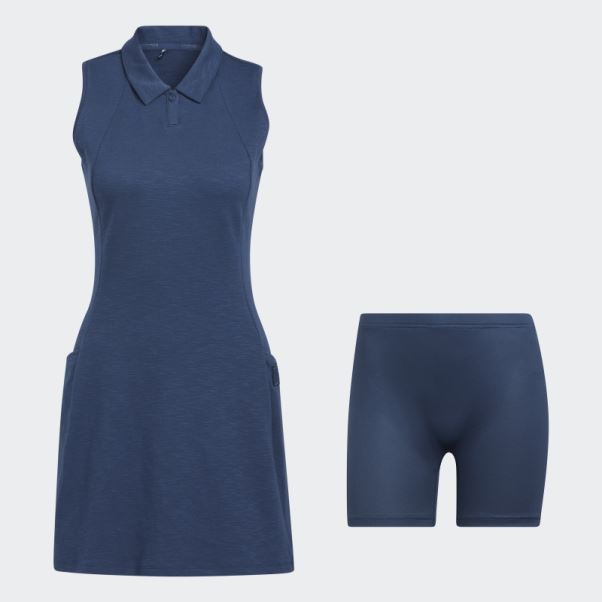 Robe De Golf Bleu Marine Adidas