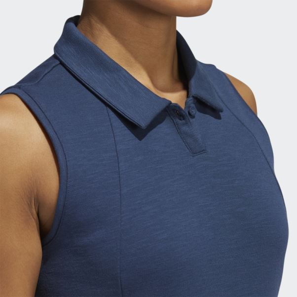 Robe De Golf Bleu Marine Adidas
