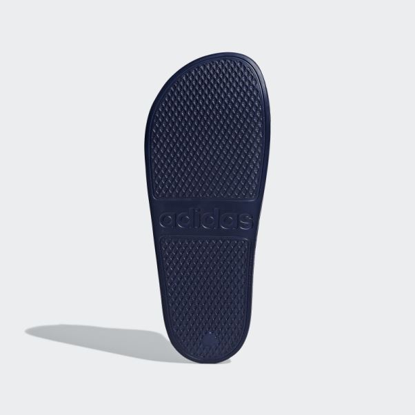 Adilette Aqua Slides Bleu Foncé Adidas