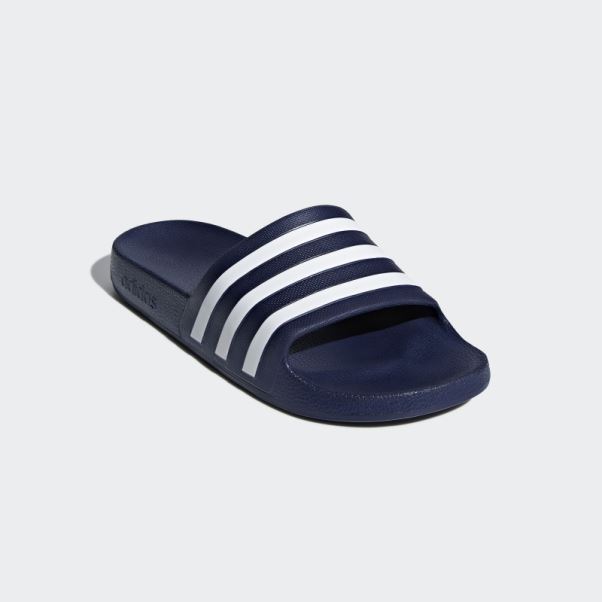 Adilette Aqua Slides Bleu Foncé Adidas