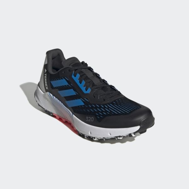 Adidas Terrex Agravic Flow 2 Chaussures De Course Sur Sentier Bleu Rush