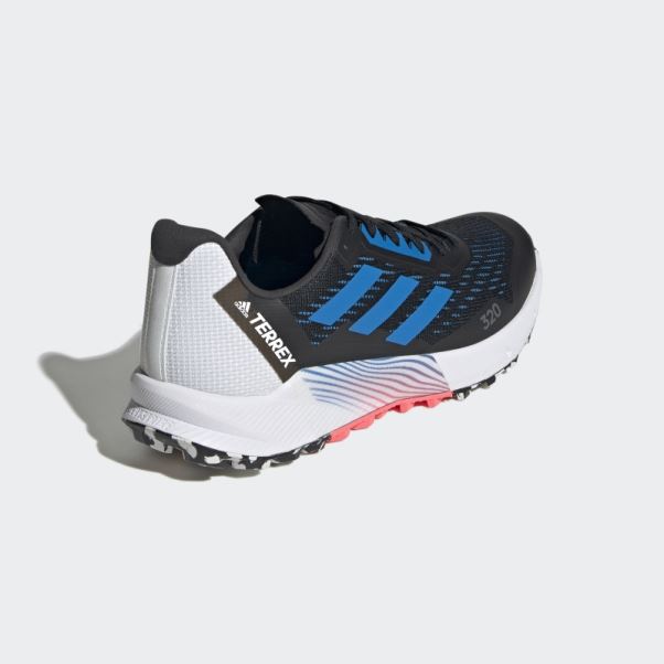 Adidas Terrex Agravic Flow 2 Chaussures De Course Sur Sentier Bleu Rush