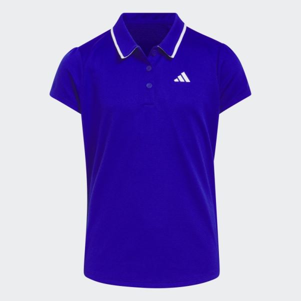 Polo Texturé élégant Bleu Adidas