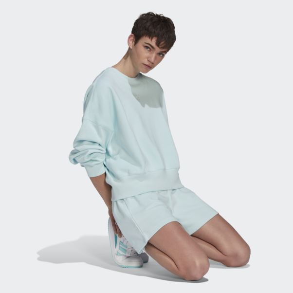 Sweat Polaire Adicolor Essentials Bleu Adidas