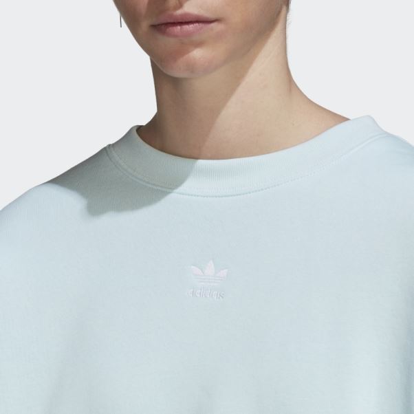 Sweat Polaire Adicolor Essentials Bleu Adidas