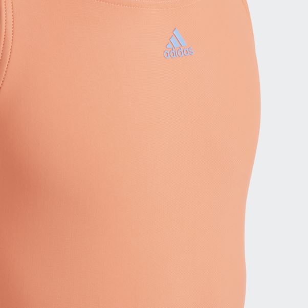 Adidas Maillot De Bain 3 Bandes Corail
