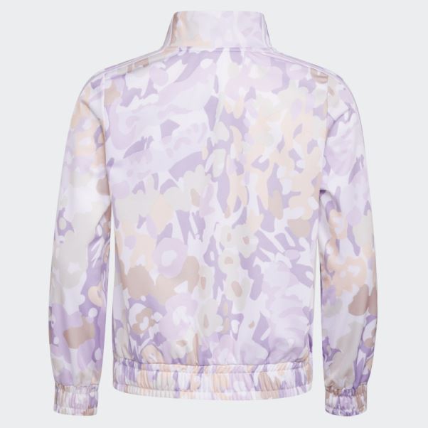 Aop 3s Tricot Jkt Adidas Blanc
