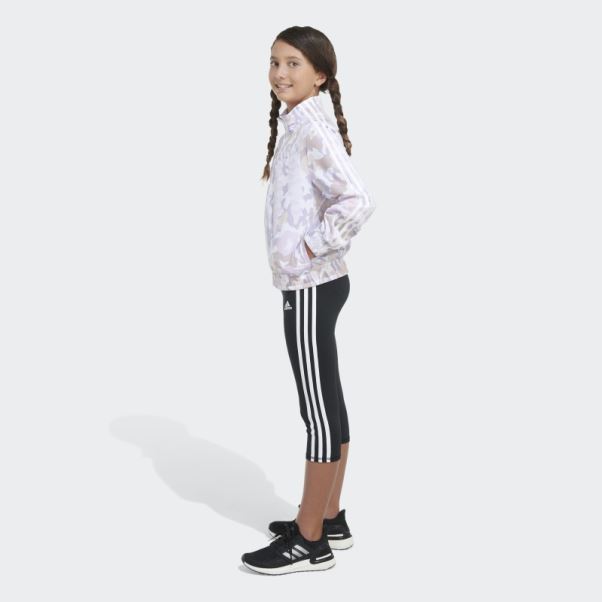 Aop 3s Tricot Jkt Adidas Blanc