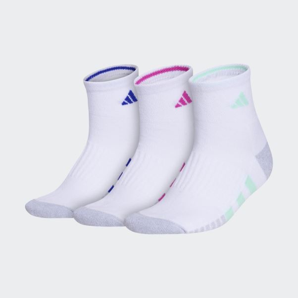 Chaussettes Adidas Blanches Coussinées 3 Paires