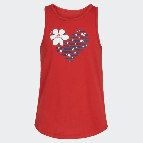 Débardeur Avec Ourlet Arrondi Scarlet Mel Adidas