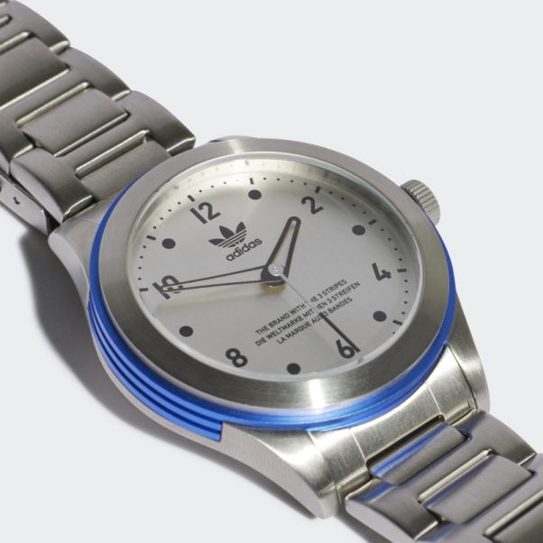 Code Trois Montre Sst Argent Adidas