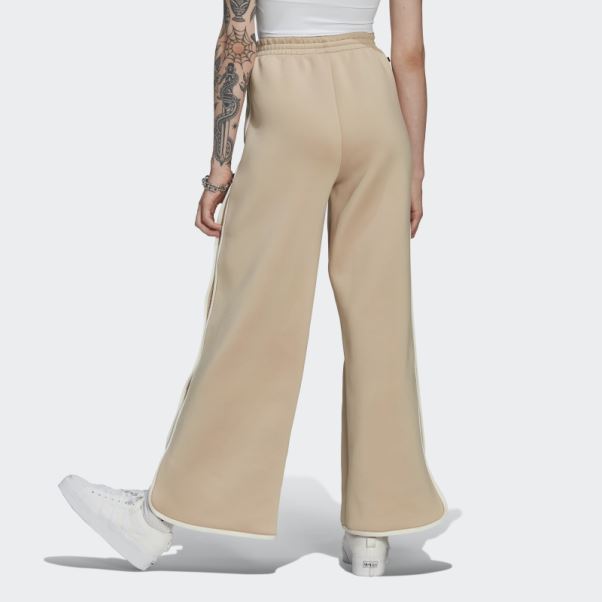 Pantalon Spacer Avec Détails De Reliure Adidas Beige