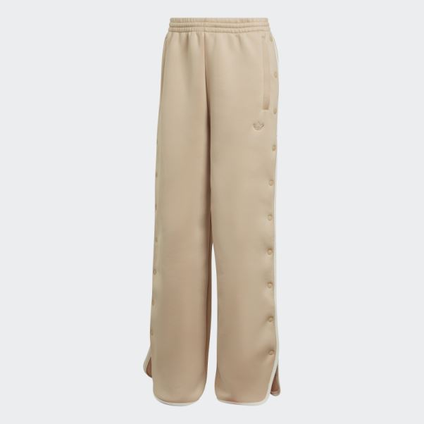 Pantalon Spacer Avec Détails De Reliure Adidas Beige
