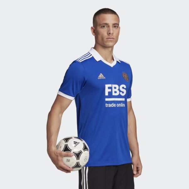 Maillot Domicile Leicester City Fc 22/23 Audacieux Bleu Adidas