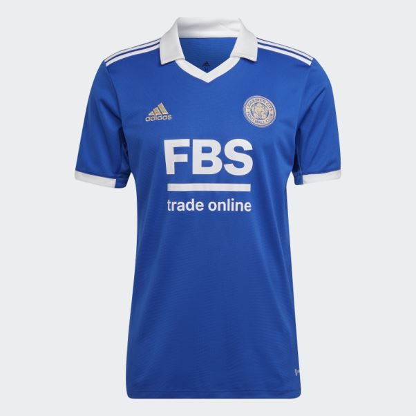Maillot Domicile Leicester City Fc 22/23 Adidas Bold Bleu
