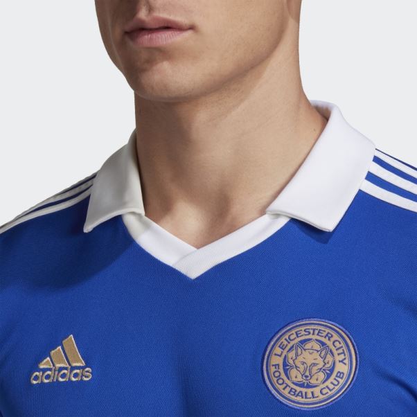 Maillot Domicile Leicester City Fc 22/23 Adidas Bold Bleu