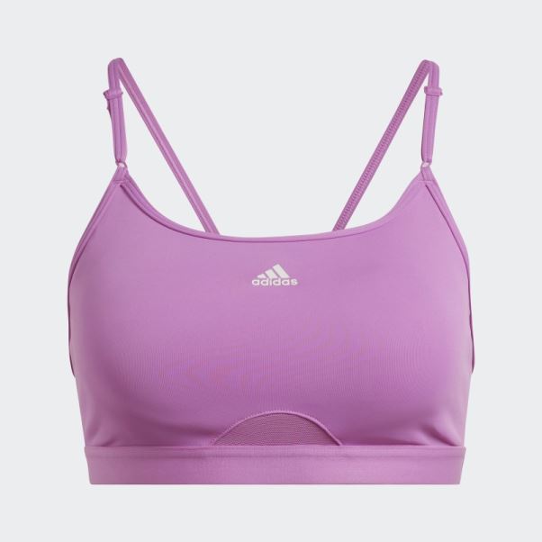 Soutien-gorge Léger D'entraînement Adidas Lilas Aeroreact