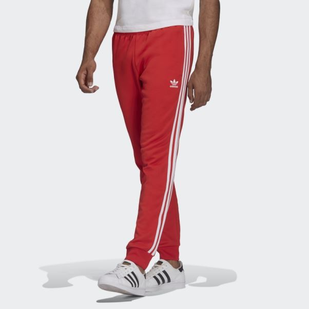 Pantalon De Survêtement Adicolor Classics Primeblue Sst Rouge Adidas