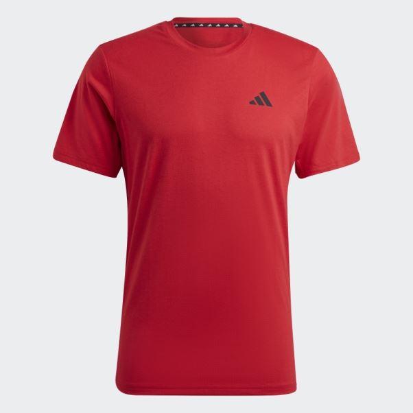 écarlate Adidas Train Essentials Feelready T-shirt D'entraînement