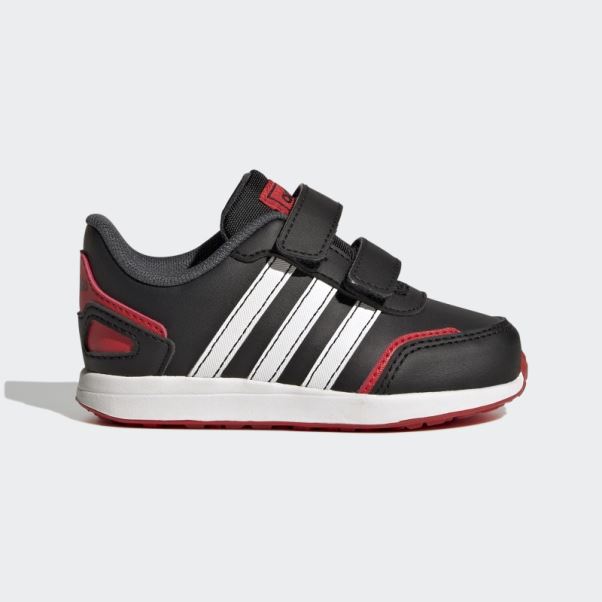 Rouge Adidas Vs Switch 3 Style De Vie Course Crochet Et Boucle Sangle Chaussures Mode